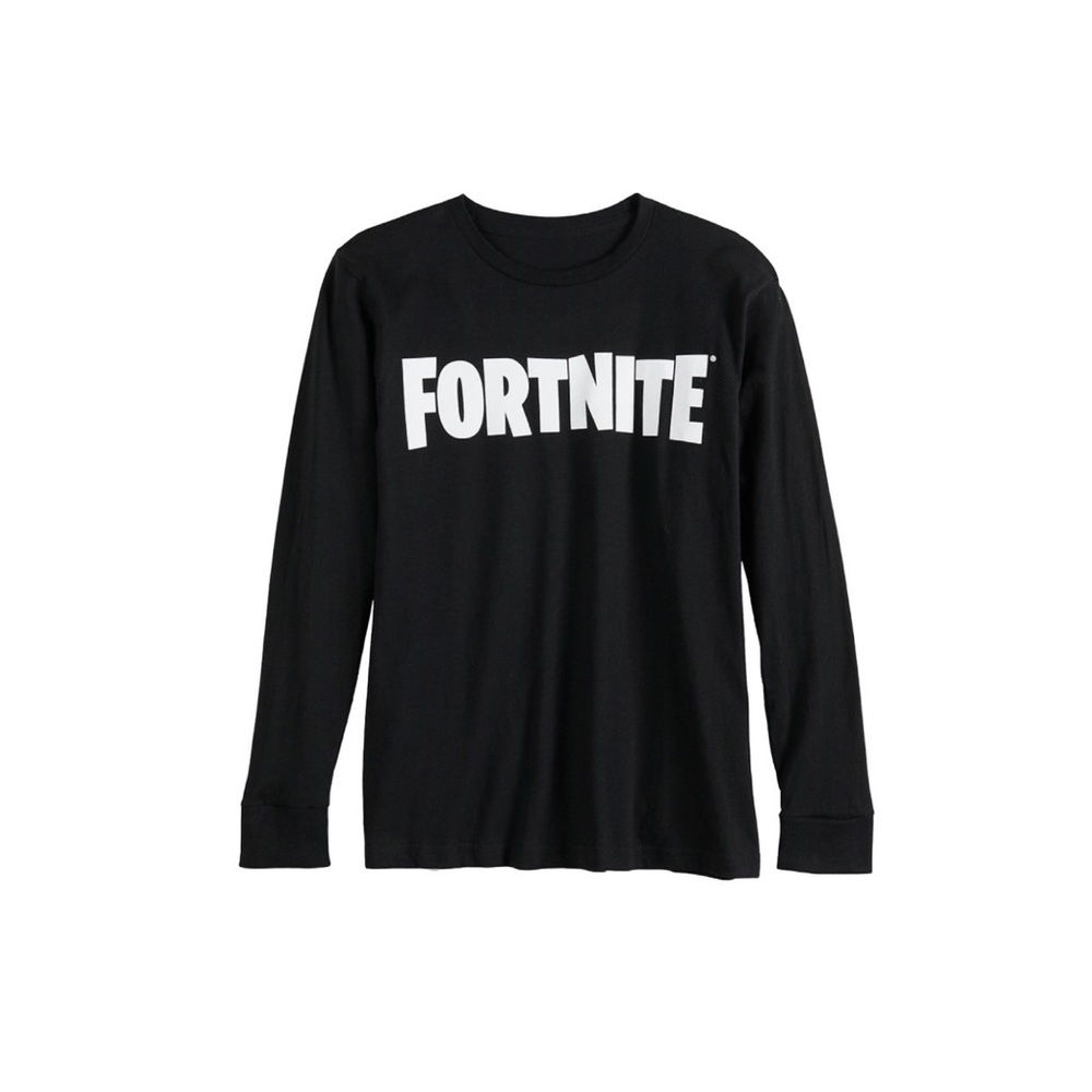 Boy's 8-20 Long Sleeve Fortnite Raglan Tee - Picture 1 of 2